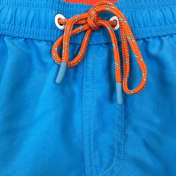 Maamgic Swim Trunks Shorts Lined Bright Blue Mesh Size Medium Quick Dry - Picture 3 of 8